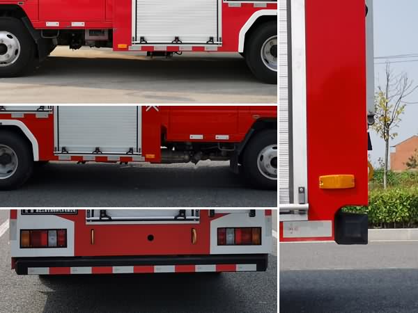 江特牌JDF5060GXFSG15/J6型水罐消防車(chē)